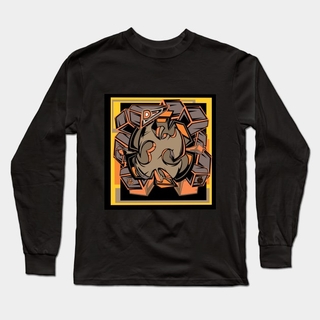 Villain Minded-Defy Long Sleeve T-Shirt by JayRockah